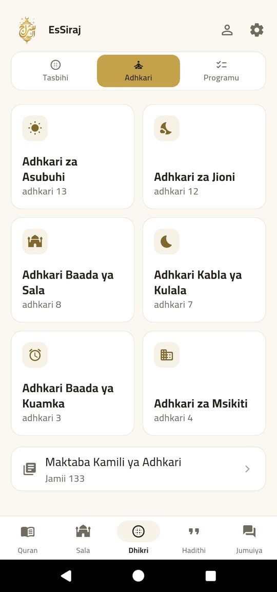 Dhikri kila mahali — Kumkumbuka Mwenyezi Mungu — kumetandazwa juu ya siku yako.
